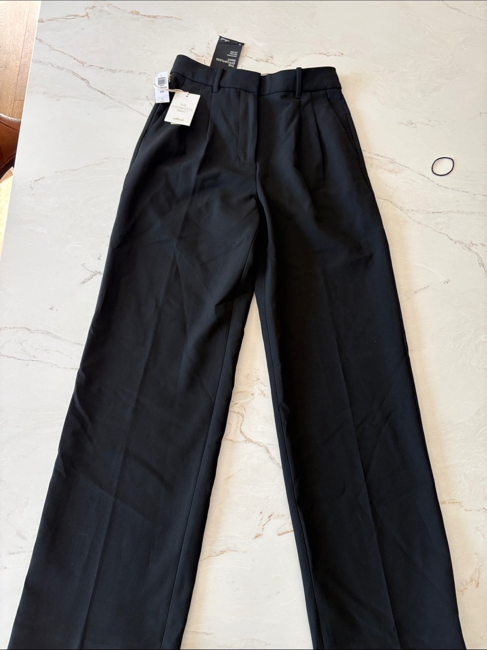 Wilfred Black Wide-Leg Trousers